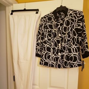 Black & White Pantsuit